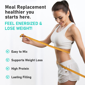 Rich Mocha Meal Replacement Powder with High Proteinmeal Replacement Longer Helps Keep You Fuller Blend Loss Hunger Satisfying - Product Image 6