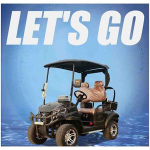 Cheap Chinese 2 Seater 72V Mini Golf Carts Push Cart for <b>Security</b> Patrol - Product Image 5