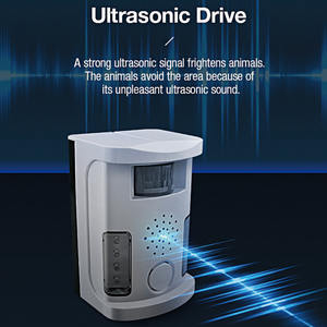 원숭이 격퇴 샘플 사용 가능한 야외 정원 전자 해충 도마뱀 원숭이 개 고양이 제어 초음파 조류 리 펠러 - Product Image 6