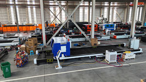 Máquina de Corte <span class=keywords><strong>Láser</strong></span> de Fibra CNC Tipo Pórtico de Alta Precisión con Enfriamiento por Agua de 12KW, Control Cypcut y Soporte de IA para Uso Industrial - Product Image 4