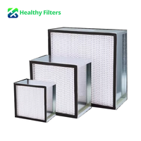 Nuevo Filtro HEPA Mini-Pleated de Alta Precisión para Aplicaciones en Cuartos Limpios H11 H13 H14 U15 Personalizable