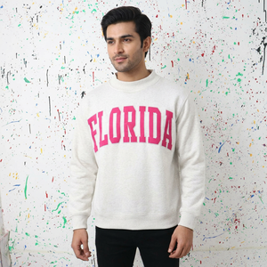 Customized Color <b>Mock</b> <b>Neck</b> 100% Cotton Winter Men's Applique Embroidery Wide <b>Neck</b> Finer Threads - Product Image 1