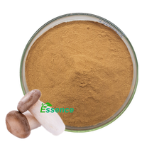 Poudre d'extrait de Pleurotus Eryngii (Champignon Royal) frais de Chine, Polysaccharide pur de Champignon Royal 20%~50%