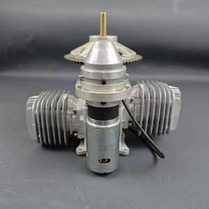 Moteur à essence à injection électronique à 2 temps <span class=keywords><strong>et</strong></span> 2 cylindres JRDT170 111, utilisé pour les hélicoptères RC, les drones <span class=keywords><strong>et</strong></span> les modèles d'avions - Product Image 2