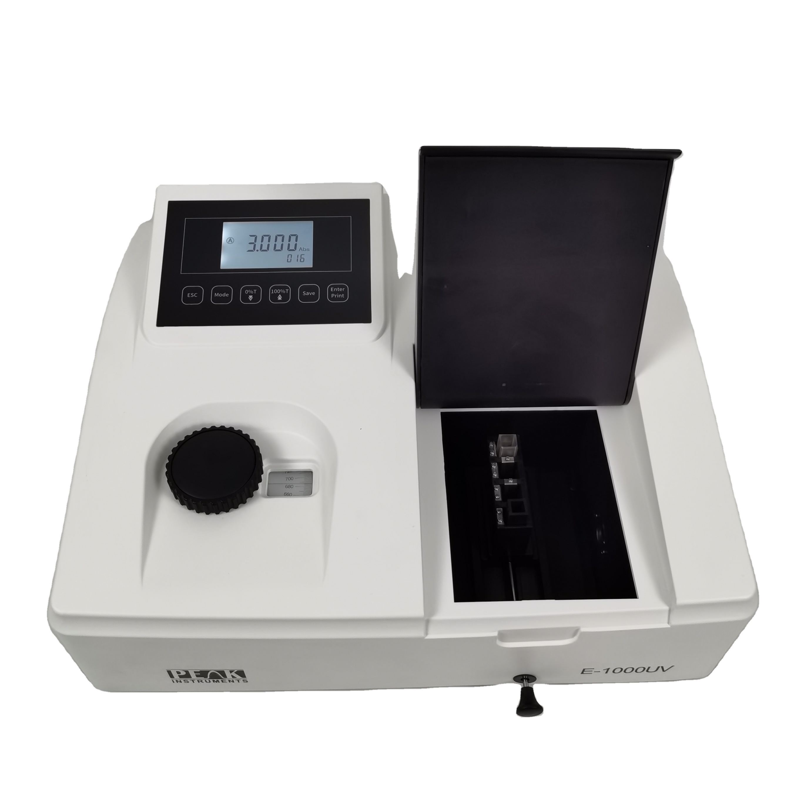 Пиковая инструменты E-1000 передвижная буровая установка для UV видимый спектрофотометр