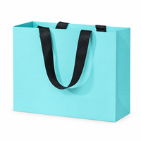 Sacs cadeaux en carton blanc avec logo de marque pour boîtes à bagues, emballages en papier personnalisés pour les bijouteries