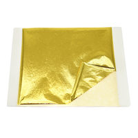 Feuille de papier fragile 14*14 cm 1000 pièces/paquet Taiwan B feuille d'or pour Art texturé peintures murales œuvres d'art dorées travail à la main
