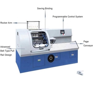 Machine à coudre industrielle automatique pour livres SX-460E, machine à coudre à fil pour livres - Product Image 3