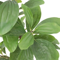 Arbre artificiel Ficus de 120 cm de haut, faible entretien, plante artificielle à feuilles persistantes pour la décoration intérieure des restaurants commerciaux