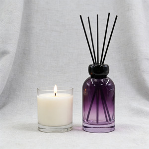 Flacons de parfum en verre personnalisés de luxe avec logo, 100 ml/150 ml/200 ml, bouchon à vis, impression sérigraphique, forme ronde - Product Image 6