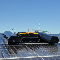 Robot de nettoyage intelligent pour panneaux solaires photovoltaïques LD-X6 Pro 2026 avec brosse de nettoyage