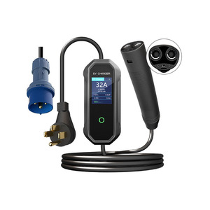 Nacs 7kw 32A แบบพกพาระดับ2 EV ชาร์จในรถสมาร์ท APP WiFi 16A 110V 220V 3.5KW 7kw 5M เทสลาชาร์จแบบพกพา EV สำหรับ<span class=keywords><strong>รถ</strong></span>ยนต์เทสลา - Product Image 4
