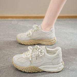 Zapatos Casuales de Verano y Otoño para Mujer, Ligeros, Transpirables, Estilo Coreano, con Suela Gruesa, Zapatillas Deportivas Casuales para Correr - Product Image 1