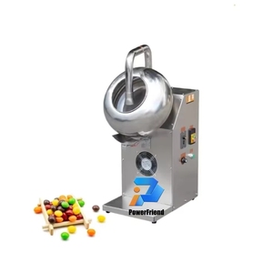 Máquina Automática Portátil de Acero Inoxidable para Recubrir Dulces, Caramelos, Chocolates, Almendras y Nueces - Product Image 1