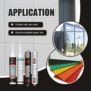 Lâu dài Silicone <span class=keywords><strong>sealant</strong></span> chịu thời tiết dính cho xây dựng chế biến gỗ đóng gói Đá Sơn sửa chữa nhanh chóng khô - Product Image 5