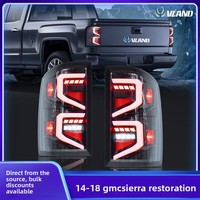 Feux arrière LED de style nouveau VLAND, clignotants séquentiels, lampe arrière Plug&Play pour GMC Sierra 1500 2014-2018