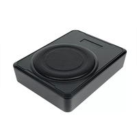 Basse Pure 12v Ultra-mince voiture Audio modifié 10 pouces siège électrique haut-parleur fermé voiture caisson de basses