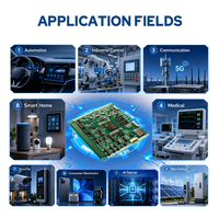 Carte de circuit imprimé en aluminium MCPCB personnalisée, prix d'usine, conforme aux normes HAL sans plomb et ROHS, qualité supérieure