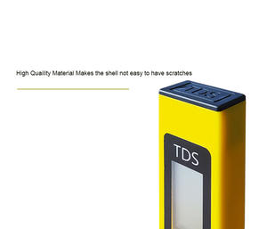 Testeur de qualité de l'eau TDS jaune de haute précision | 0 - 9990PPM large gamme de tests OEM/ODM certifié CE & RoHS format de poche - Product Image 3
