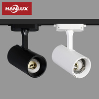 Spot LED encastrable réglable pour rail, support de rail LED amovible en aluminium GU10 MR16, luminaire LED sur rail 2 fils