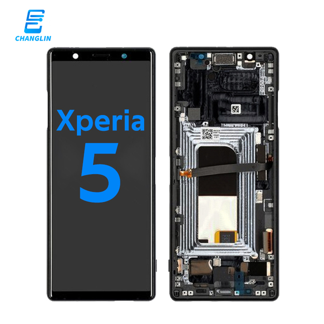 Brand Quality for sony Display Telefono Accessories Ecran Tela Xperia 5 Mark 2 Lcd