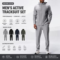 Ensemble de survêtement personnalisé avec logo imprimé, pantalon de jogging et sweat à capuche, ensemble de jogging, coupe-vent en nylon tissé pour hommes