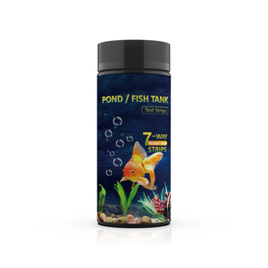 7 In 1 Complete Testkits Voor Thuiswater 100 Strips <span class=keywords><strong>Tester</strong></span> Zwembadgereedschap En Accessoires Voor Het Testen Van Visvijverwater - Product Image 2