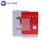 Muestra gratis de alta calidad tamaño de crédito 13,56 MHz RFID NXP MIFARE(R) Classic 1K 4K Hotel Key Cards para sistema de control de acceso