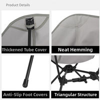 Chaise de pique-nique pliable CHENYUE personnalisée, en alliage d'aluminium durable, ultralégère, robuste, pliable, portable, pour le camping