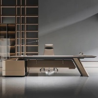 Bureau de direction en L écologique le plus vendu, facile à assembler, extensible, mobilier commercial moderne, idéal pour PDG