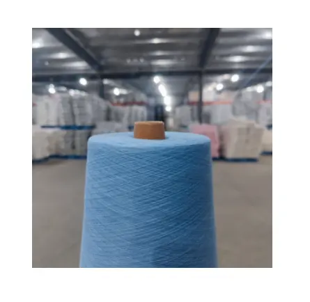 Hilo de punto de algodón fundido y mercerizado, Ne 80S/2 para textiles para el hogar con alta calidad