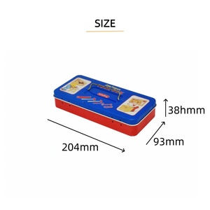 Boîte en fer multifonctionnelle, pour aliments, crayons, pinceaux de maquillage, boîte à outils avec une petite poignée - Product Image 2