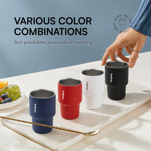 Mug en acier inoxydable de qualité alimentaire 18/8 Hong Ling – Cadeau événementiel haut de gamme avec certificats FDA & LFGB – Tasse hygiénique tendance pour boissons - Product Image 3
