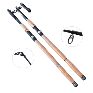 Canna da Pesca Telescopica in Carbonio 3m con Manico Composito Super Resistente per la Pesca a Spinning in Lago e Fiume - Product Image 1