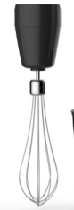 1500W High Power Low Noise Edelstahl Küchen mixer Stick Mixer Ei Schneebesen Milch schäumer Hand High Speedr Mixer - Product Image 6