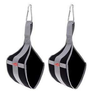 Correas AB-Ejercitador de gimnasio en casa Par de eslingas Ab para Barra de dominadas-Elevador de piernas colgante Fitness para sixPack-Equipo de entrenamiento - Product Image 1