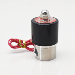 1/4 英寸 2S025-08 12V 24V 220V 110V 2/2 路常闭迷你水电磁阀 SS304 不锈钢电磁阀食品级 - Product Image 4