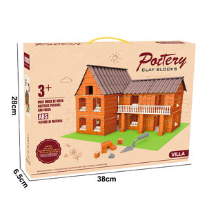 Tuiles d'architecture en gros QS, jouet de bricolage, assemblage de mini briques, <span class=keywords><strong>construction</strong></span> de votre propre <span class=keywords><strong>maison</strong></span> <span class=keywords><strong>miniature</strong></span>, ensemble de blocs de <span class=keywords><strong>construction</strong></span> en argile, jouets - Product Image 6