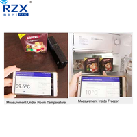 Enregistreurs de données de température RFID UHF NFC en temps réel Matériau PET pour la validation de la chaîne du froid