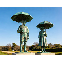 Statue de la déesse Diana en bronze patiné antique 3D sur mesure grandeur nature, cerf en métal moulé, pour extérieur, parc, villa, jardin