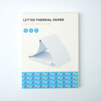 Papel Térmico en Rollo Continuo A4 LUCK JINGLE para Impresora Portátil, Papel Térmico para Recibos para Uso en Oficina, Logística y Medicina