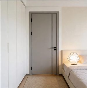 Porta Interna in Acciaio Personalizzata, Moderna e Semplice, Insonorizzata, Resistente all'Acqua, Disponibile Direttamente dalla Fabbrica - Product Image 3