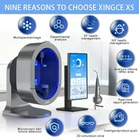 2026 XINGCE X5-AI Plastic Skin Analyzer 11 Spectrum Facial Detector AI Aging Acne Pigment Tester Salon Machine Touch Screen