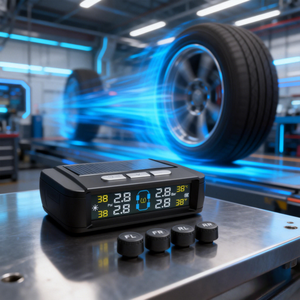 Jauge de pression des pneus numérique universelle CXT pour voiture et camion, moniteur TPMS avec capteurs internes et externes en option - Product Image 1
