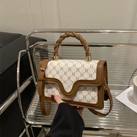 Sacs à bandoulière pour femmes en gros directement de l'usine, sacs fourre-tout décontractés à imprimé pour femmes, nouvelle tendance de la mode, petit sac carré décontracté pour femmes