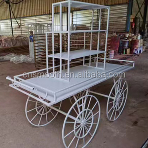 Decoración de boda, carrito de dulces, <span class=keywords><strong>Bar</strong></span> para exhibición de boda, estante de Metal - Product Image 3
