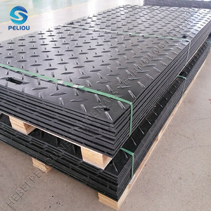 Nhiệm vụ nặng nề mặt đất bảo vệ 4x8 nhựa uhmwpe <span class=keywords><strong>HDPE</strong></span> tạm thời xây dựng máy xúc đường thảm - Product Image 1