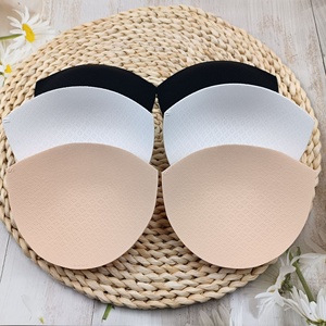 Coussinets de soutien-gorge respirants sans couture, effet latex, autocollants pour poitrine, pour sous-vêtements de sport, dos élégant, maillot de bain, robe, inserts de bonnets moulés - Product Image 1