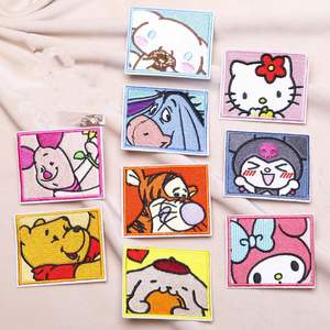 Patches de Bordado de Gato Fofo e Moderno, Duráveis, Cores Vibrantes para Adolescentes Europeus e Americanos - Product Image 1