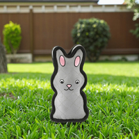Jouet couineur pour lapin en tissu Oxford résistant pour animaux de compagnie, jouet indestructible pour chien, jouet durable avec couineur, coutures doubles